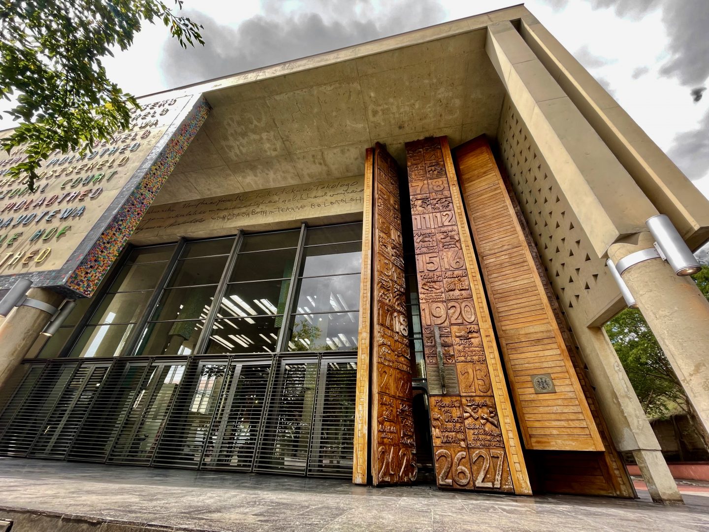 Les portes de la cour Constitutionnelle