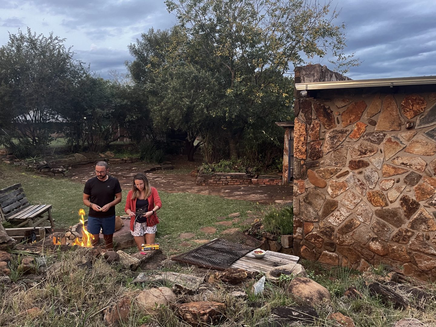 BBQ au Blyde River Backpackers