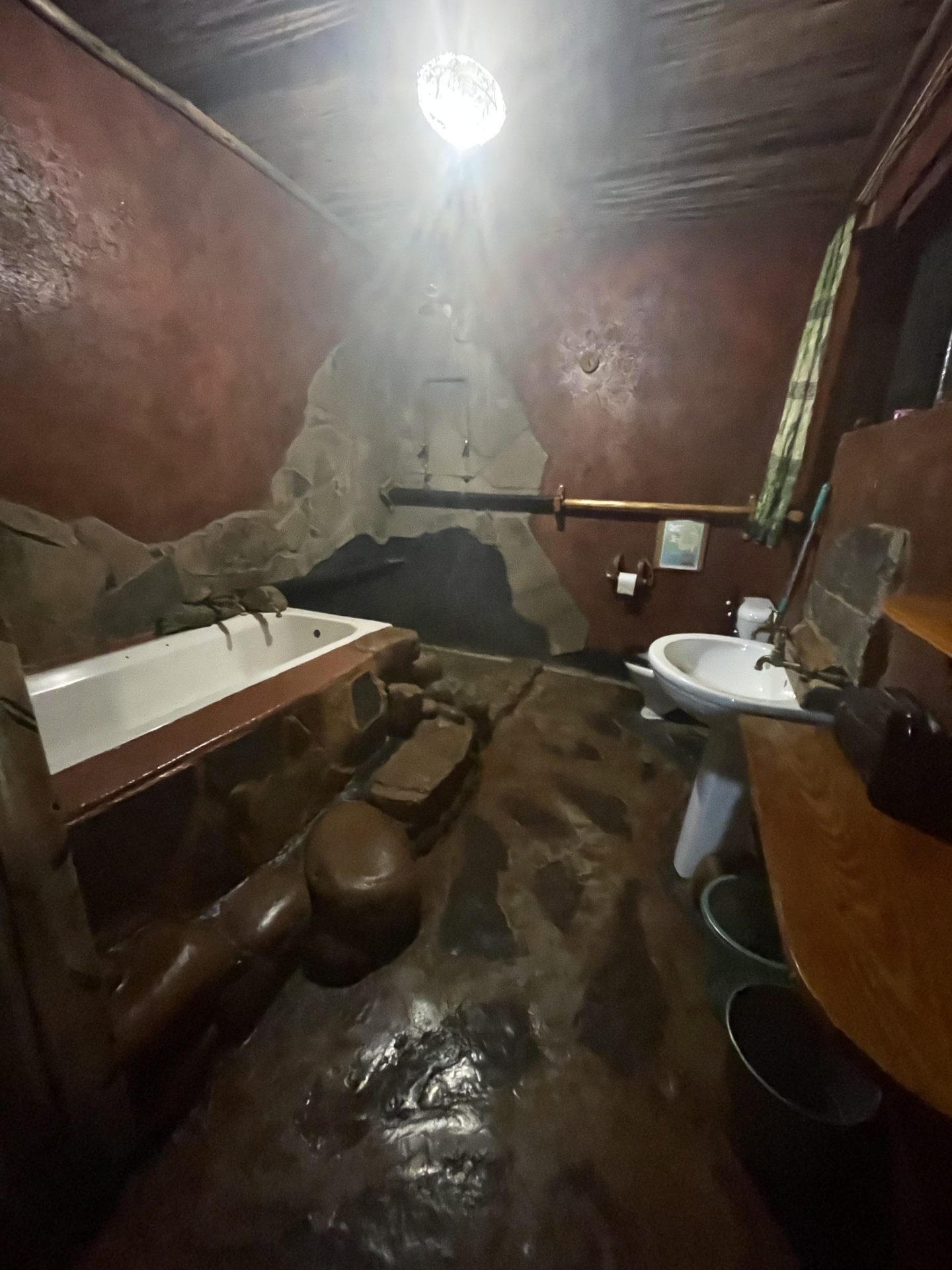 Salle de bain backpackers