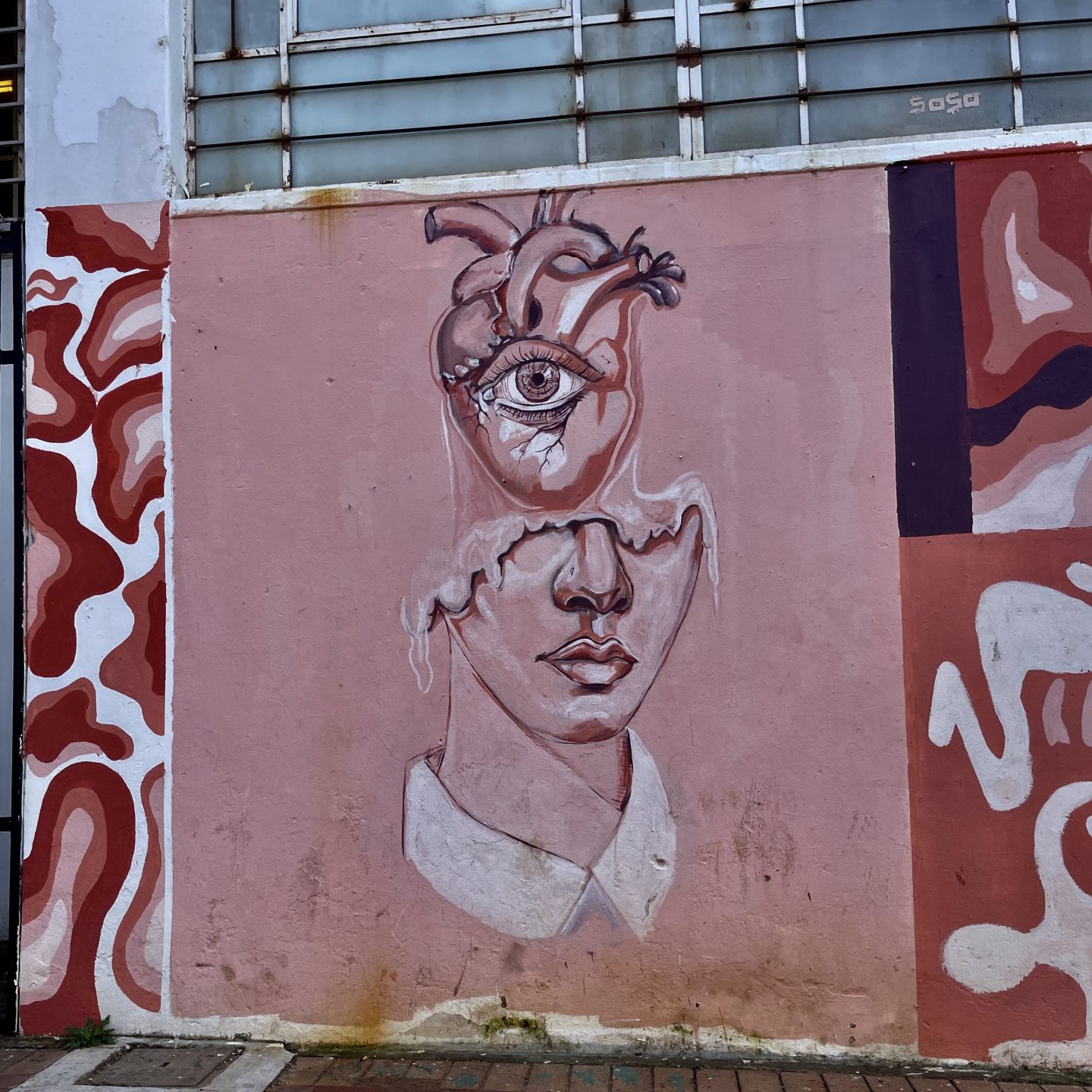 La street art, voir avec le coeur à Johannesburg Quartier de Maboneng